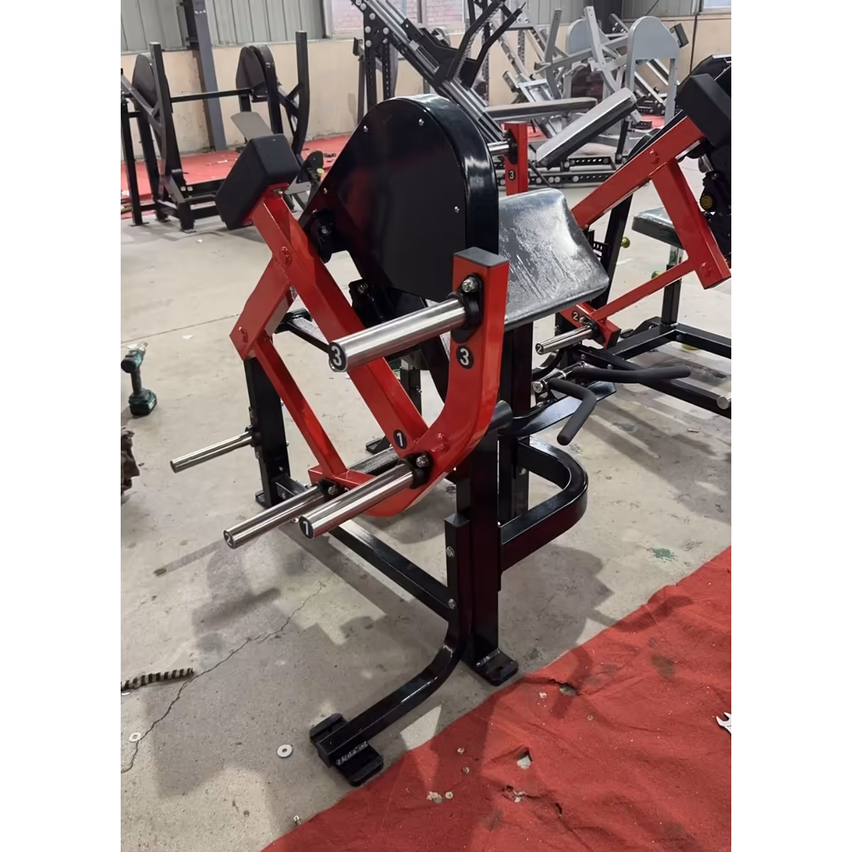 Preacher Curl Plate Loaded PE #5
