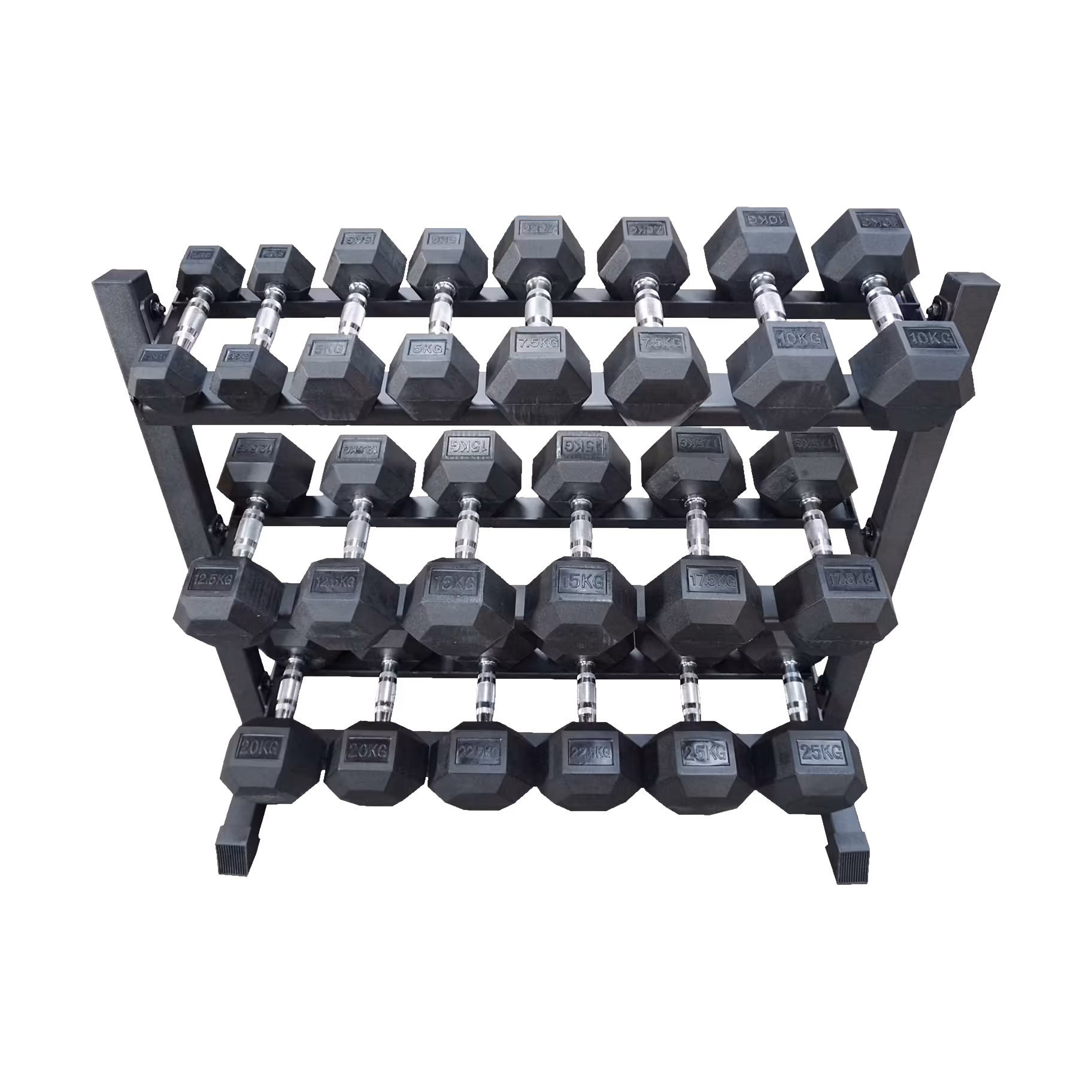 Hex Dumbbell Set from 2.5 kg to 25 kg #1